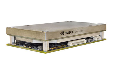 NVIDIA Jetson TX2i module in its industrial enclosure.